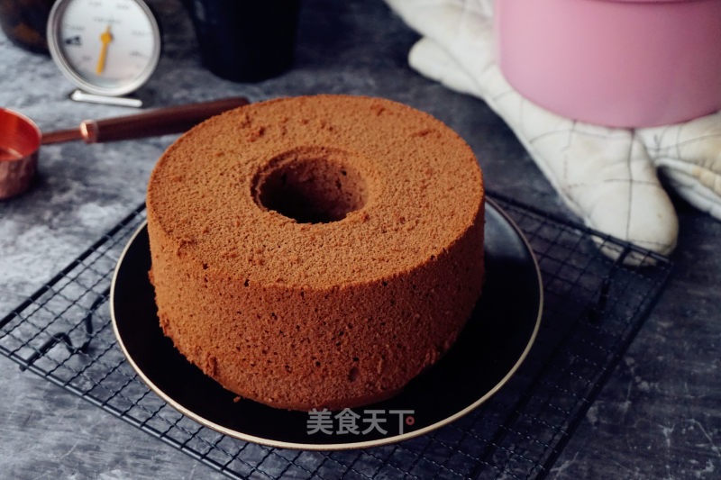 Rich Cocoa Chiffon Cake recipe