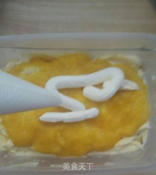 Japanese Soy Milk Mango Box Cake recipe
