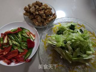 Stir-fried Cabbage with Oil Pile recipe