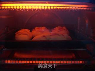 Egg Yolk Pork Floss Bread recipe