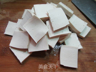 Stir-fried Thousand Page Tofu with Garlic recipe