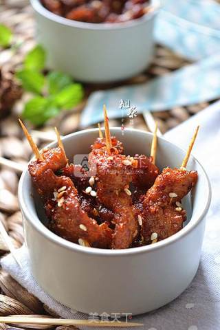 Spicy Toothpick Meat recipe