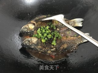 Crucian Carp with Black Bean Sauce recipe