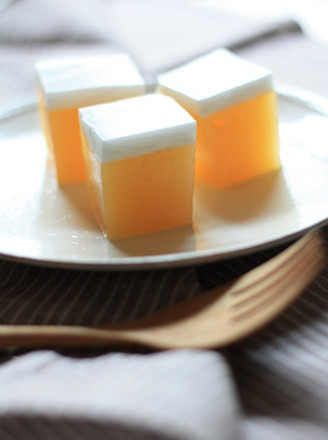 Mango Coconut Milk Jelly recipe