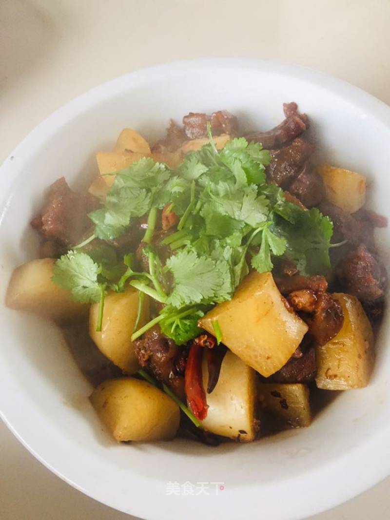 Beef and Radish recipe