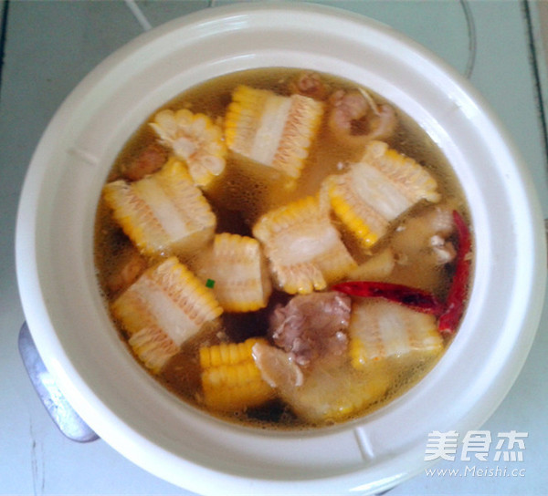 Cordyceps Flower Corn Chicken Soup recipe