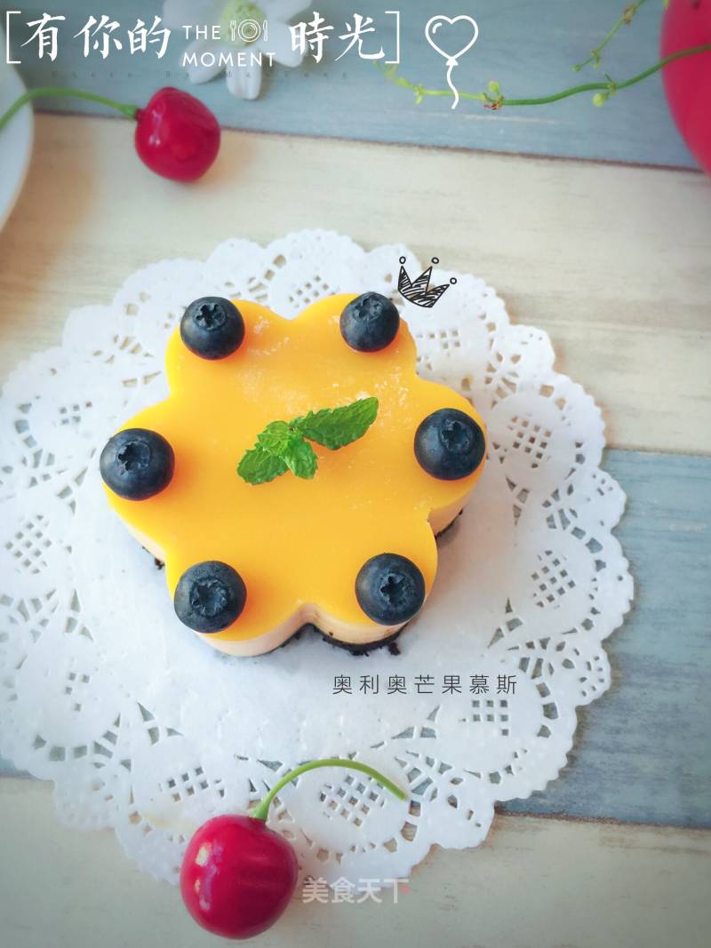 Oreo Mango Mousse recipe