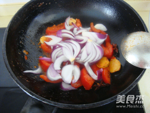 Stewed Beef Tendon with Tomato recipe
