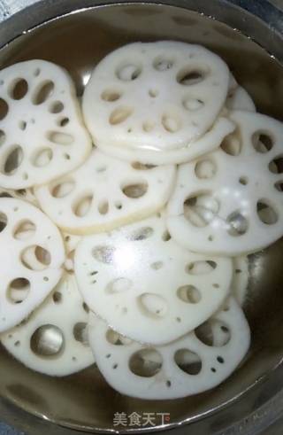 Mixed Lotus Root Slices recipe