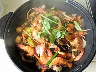 Spicy Seafood Pot recipe