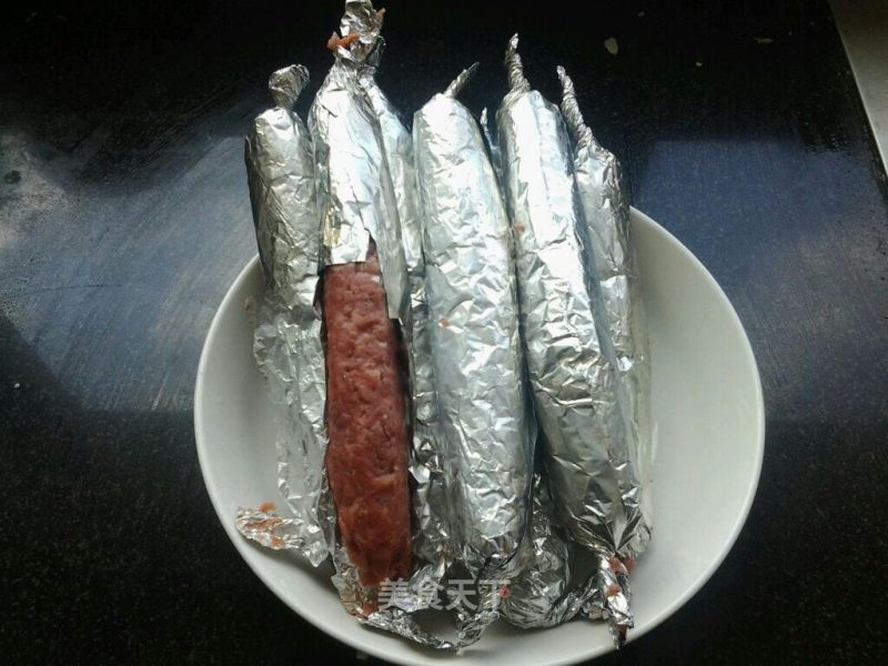 Homemade Ham Sausage recipe