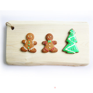 Christmas Greetings Packed into Cookies-gingerbread Man recipe