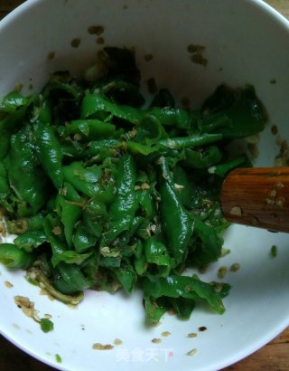 Preserved Eggs and Green Peppers recipe