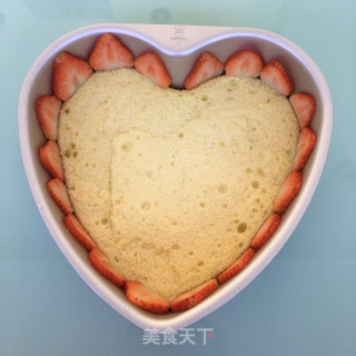 Eight-inch Heart-shaped Orange Cake recipe