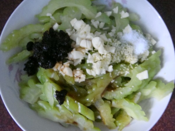 Cold Bitter Gourd recipe