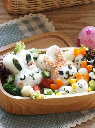 Chobe-bunny Bento recipe
