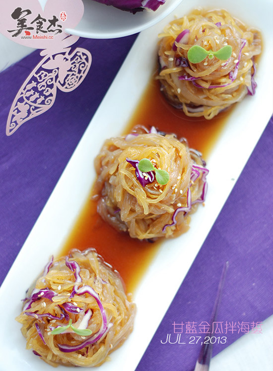 Cabbage Gourd Jellyfish recipe