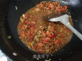 Eggplant with Minced Meat Sauce recipe