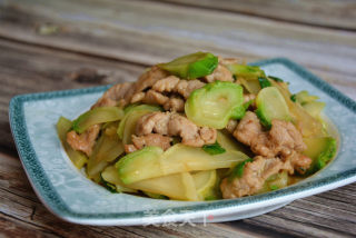 Stir-fried Pork with Mustard recipe