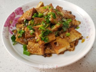 Spicy Fried Tofu Cubes recipe