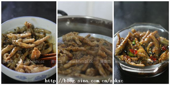 Chicken Feet in Black Bean Sauce recipe