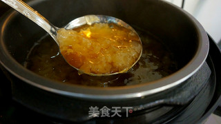 Peach Gum Soap Japonica Rice Tremella Soup-----civilian recipe