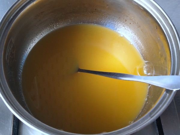 Fruit Jelly Bumped with Milk recipe
