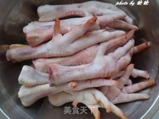 Chicken Feet with Chopped Pepper recipe