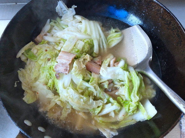 Pork and Cabbage Stewed Vermicelli recipe