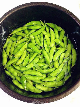 A Must for The World Cup-marinated Edamame recipe