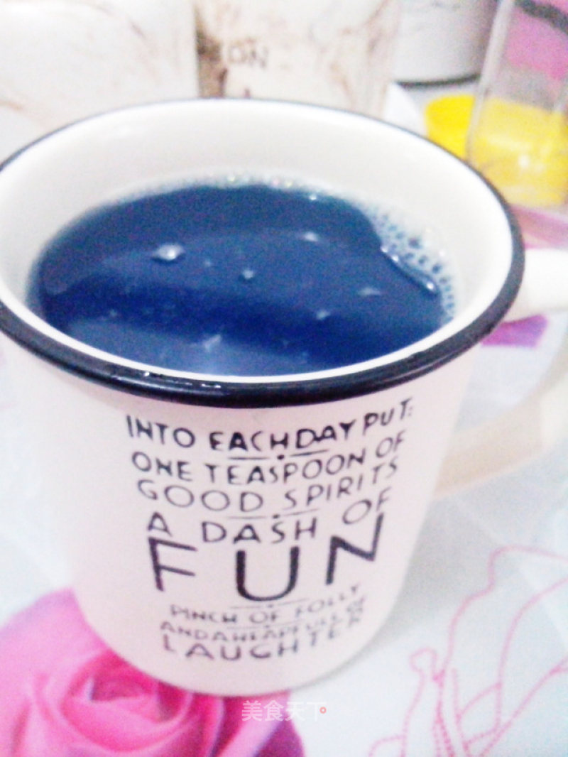 Corn Purple Sweet Potato Juice recipe