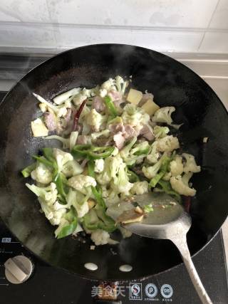 Cauliflower Fried Pork recipe