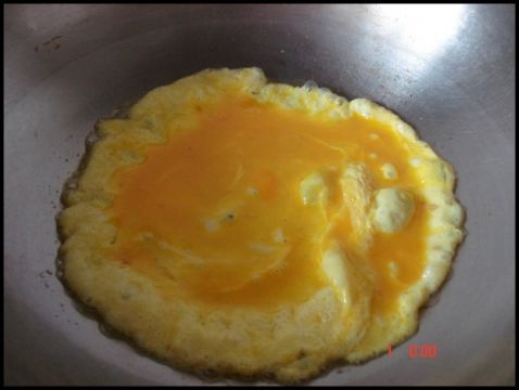 Carrot Pork Omelet recipe