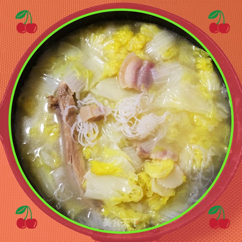 Bacon Konjac Baby Vegetable Soup recipe