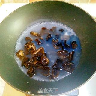 Stir-fried Yam Fungus recipe