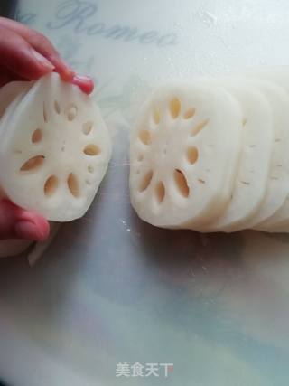 Sweet and Sour Lotus Root recipe