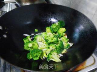 Fried Gluten with Broccoli recipe