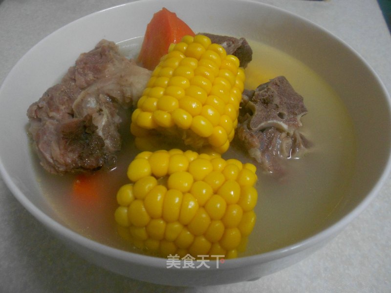 Corn Pork Ribs Soup recipe