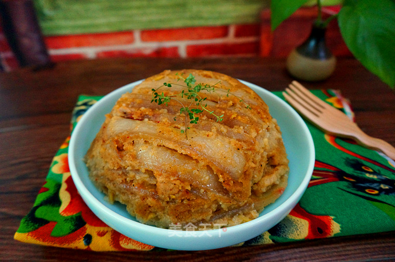 #trust之美# Steamed Meat with Rice Flour-the Taste of Hometown recipe