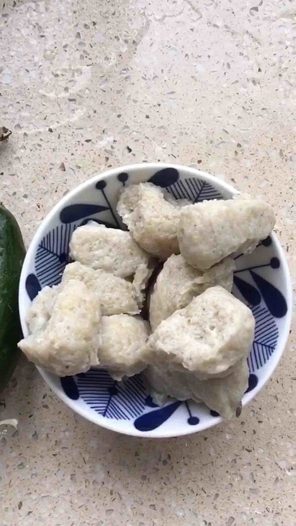 Cucumber Fish Ball Soup recipe