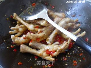 Chicken Feet with Chopped Pepper recipe