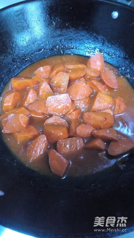 Carrots in Soy Sauce recipe