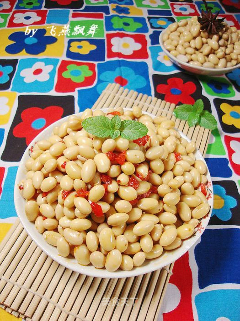 Summer Cold Dish------【spicy Marinated Soybeans】 recipe