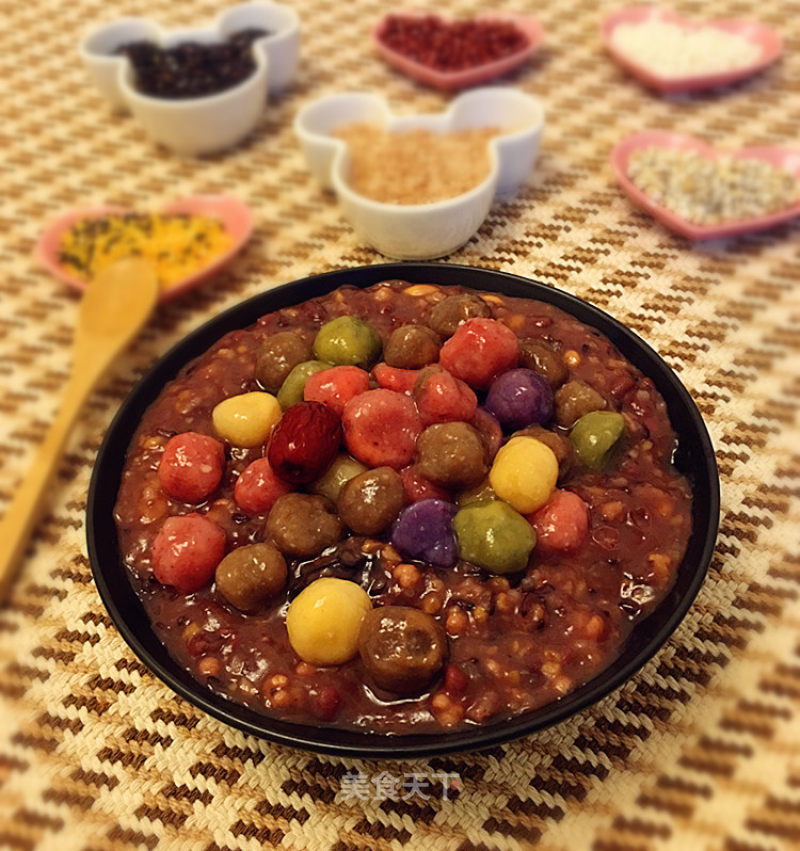 Taro Ball Laba Congee recipe