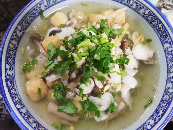 Assorted Fish Fillet Soup recipe