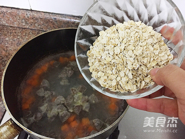 Carrot Meatball Oatmeal recipe