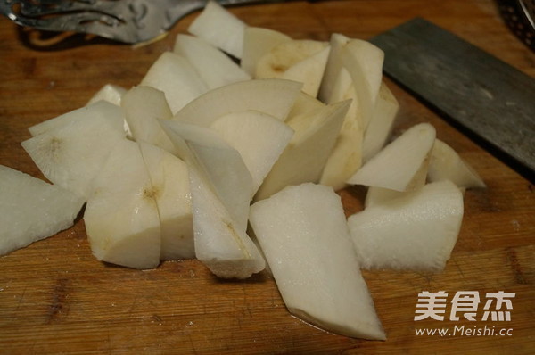 Radish Chestnut Keel Soup recipe