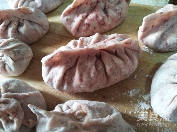 Tanabata's Pink Shandong Hot Noodle Steamed Buns recipe