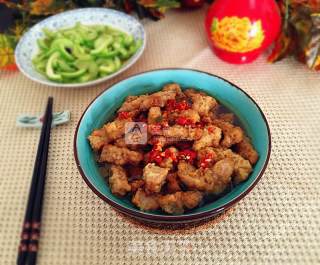 Steamed Bowl with Small Crispy Pork recipe