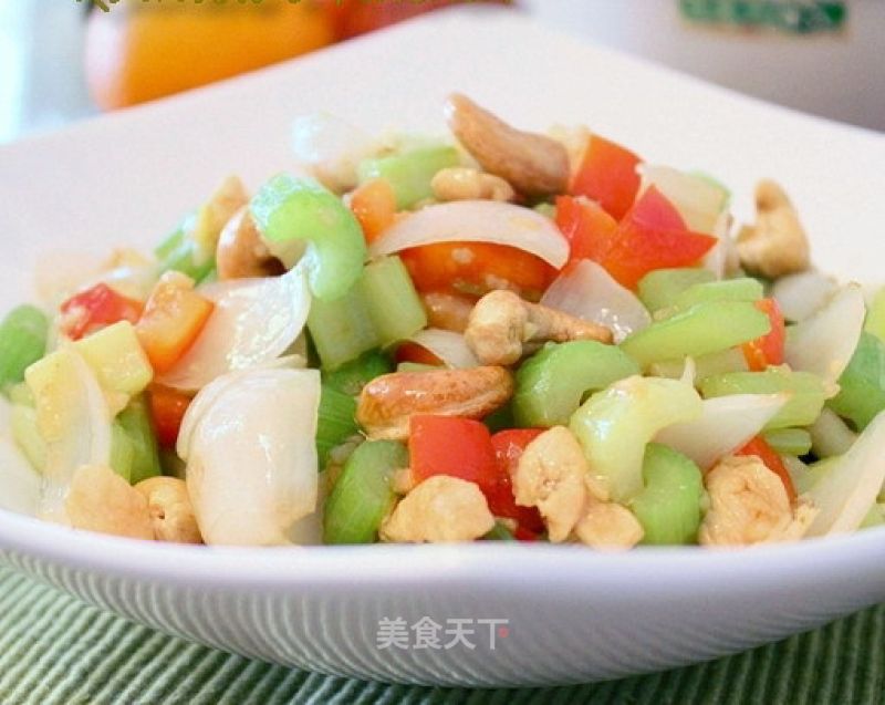 Stir-fried Bell Pepper with Lily recipe